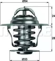 MAHLE TX 11 79D - Termostato, Refrigerante www.autoricambi360.it
