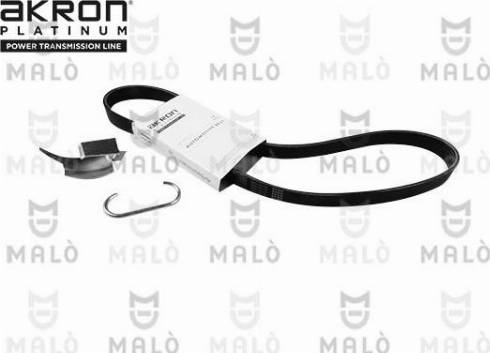 AKRON-MALÒ 6PV1019E - Cinghia Poly-V www.autoricambi360.it