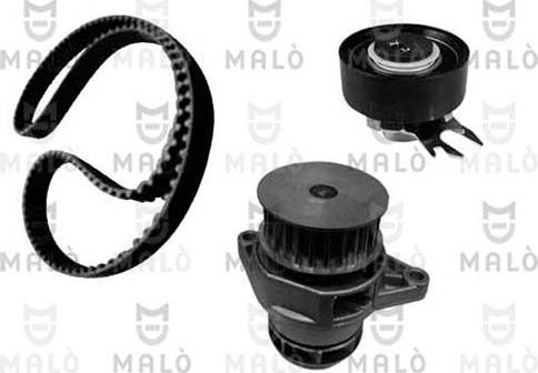 AKRON-MALÒ 1555050 - Pompa acqua + Kit cinghie dentate www.autoricambi360.it