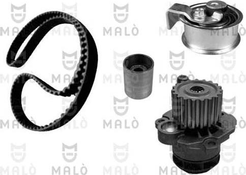 AKRON-MALÒ 1555060 - Pompa acqua + Kit cinghie dentate www.autoricambi360.it