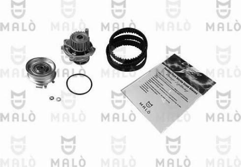 AKRON-MALÒ 1555068 - Pompa acqua + Kit cinghie dentate www.autoricambi360.it