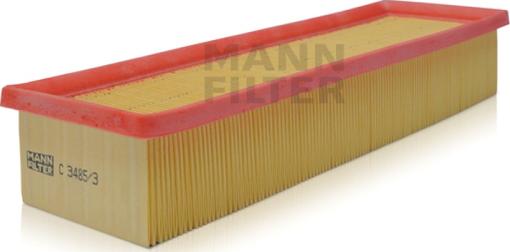 Mann-Filter C 3485/3 - Filtro aria www.autoricambi360.it
