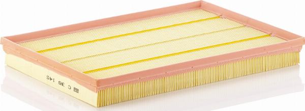 Mann-Filter C 36 145 - Filtro aria www.autoricambi360.it