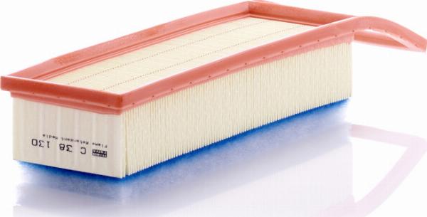 Mann-Filter C 38 130 - Filtro aria www.autoricambi360.it