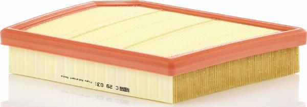 Mann-Filter C 29 031 - Filtro aria www.autoricambi360.it