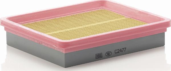 Mann-Filter C 2477 - Filtro aria www.autoricambi360.it
