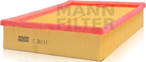 Mann-Filter C 26 111 - Filtro aria www.autoricambi360.it