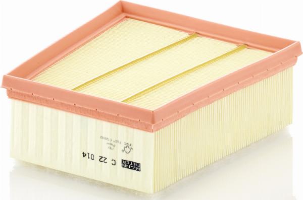 Mann-Filter C 22 014 - Filtro aria www.autoricambi360.it