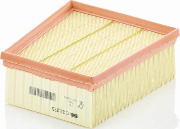 Mann-Filter C 22 026 - Filtro aria www.autoricambi360.it