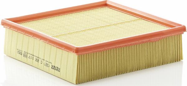 Mann-Filter C 22 117 - Filtro aria www.autoricambi360.it