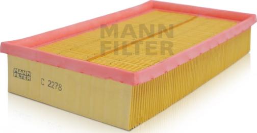 Mann-Filter C 2278 - Filtro aria www.autoricambi360.it