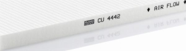 Mann-Filter CU 4442 - Filtro, Aria abitacolo www.autoricambi360.it