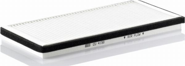 Mann-Filter CU 4150 - Filtro, Aria abitacolo www.autoricambi360.it