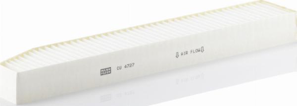 Mann-Filter CU 4727 - Filtro, Aria abitacolo www.autoricambi360.it