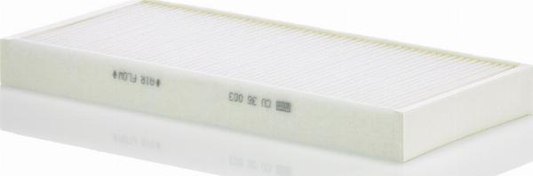 Mann-Filter CU 36 003 - Filtro, Aria abitacolo www.autoricambi360.it