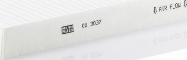 Mann-Filter CU 3037 - Filtro, Aria abitacolo www.autoricambi360.it