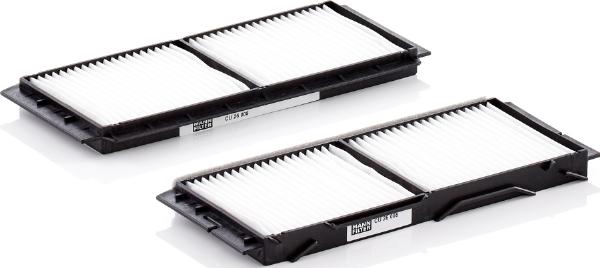 Mann-Filter CU 26 008-2 - Filtro, Aria abitacolo www.autoricambi360.it
