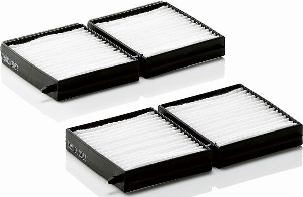 Mann-Filter CU 2033-2 - Filtro, Aria abitacolo www.autoricambi360.it