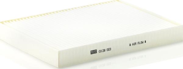Mann-Filter CU 28 003 - Filtro, Aria abitacolo www.autoricambi360.it