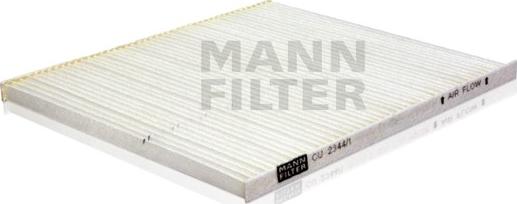 Mann-Filter CU 2344/1 - Filtro, Aria abitacolo www.autoricambi360.it