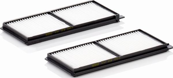 Mann-Filter CU 23 001-2 - Filtro, Aria abitacolo www.autoricambi360.it