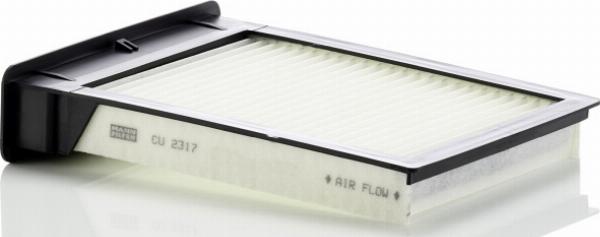Mann-Filter CU 2317 - Filtro, Aria abitacolo www.autoricambi360.it