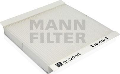 Mann-Filter CU 22 019/2 - Filtro, Aria abitacolo www.autoricambi360.it