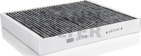 Mann-Filter CUK 24 003 - Filtro, Aria abitacolo www.autoricambi360.it