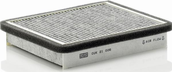 Mann-Filter CUK 21 006 - Filtro, Aria abitacolo www.autoricambi360.it