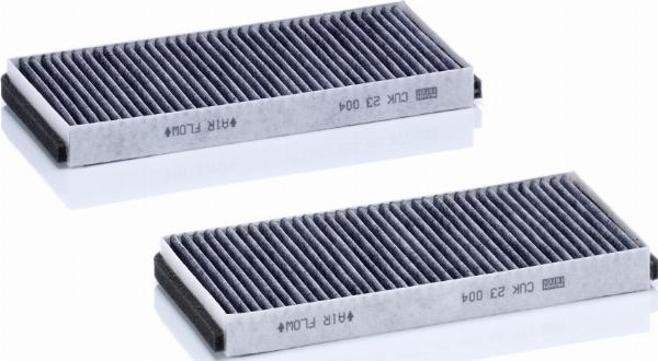 Mann-Filter CUK 23 004-2 - Filtro, Aria abitacolo www.autoricambi360.it