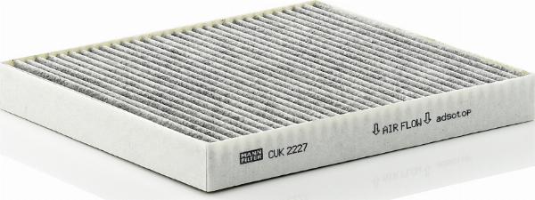 Mann-Filter CUK 2227 - Filtro, Aria abitacolo www.autoricambi360.it