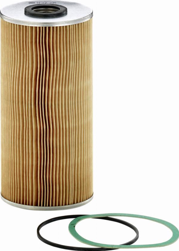 Mann-Filter H 12 105 x - Filtro olio www.autoricambi360.it