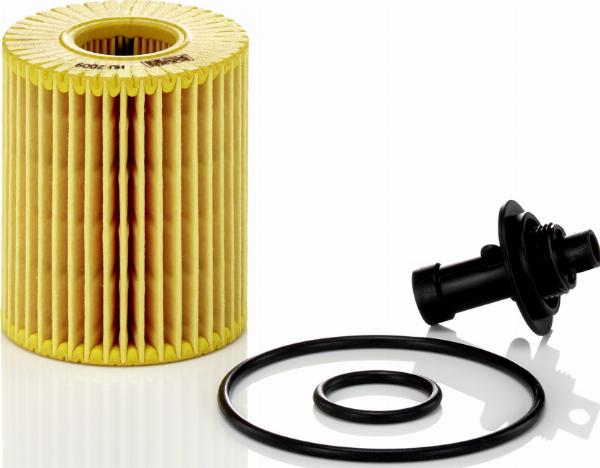Mann-Filter HU 7009 z - Filtro olio www.autoricambi360.it