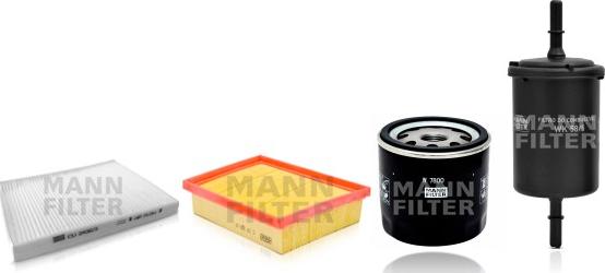Mann-Filter SP 1 1062-4 - Kit filtri www.autoricambi360.it
