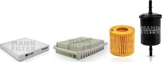 Mann-Filter SP 1 1073-4 - Kit filtri www.autoricambi360.it