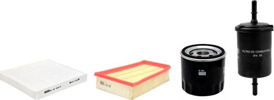 Mann-Filter SP 1 1077-4 - Kit filtri www.autoricambi360.it