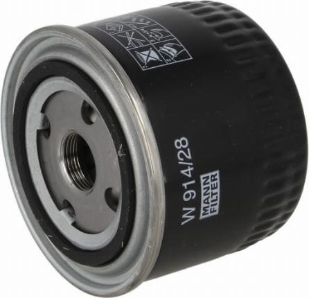 Mann-Filter W 914/28 - Filtro olio www.autoricambi360.it