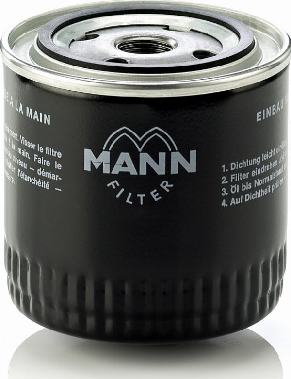 Mann-Filter W 920/17 - Filtro olio www.autoricambi360.it