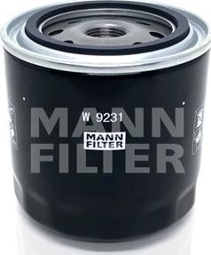 Mann-Filter W 923/1 - Filtro olio www.autoricambi360.it