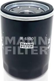 Mann-Filter W 6100 - Filtro olio www.autoricambi360.it