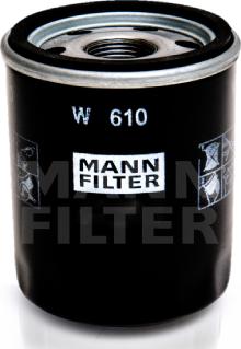 Mann-Filter W 610 - Filtro olio www.autoricambi360.it
