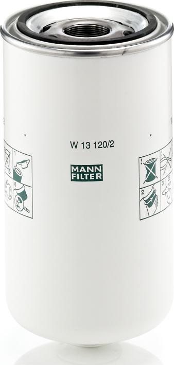 Mann-Filter W 13 120/2 - Filtro olio www.autoricambi360.it
