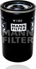 Mann-Filter W 1262 - Filtro olio www.autoricambi360.it