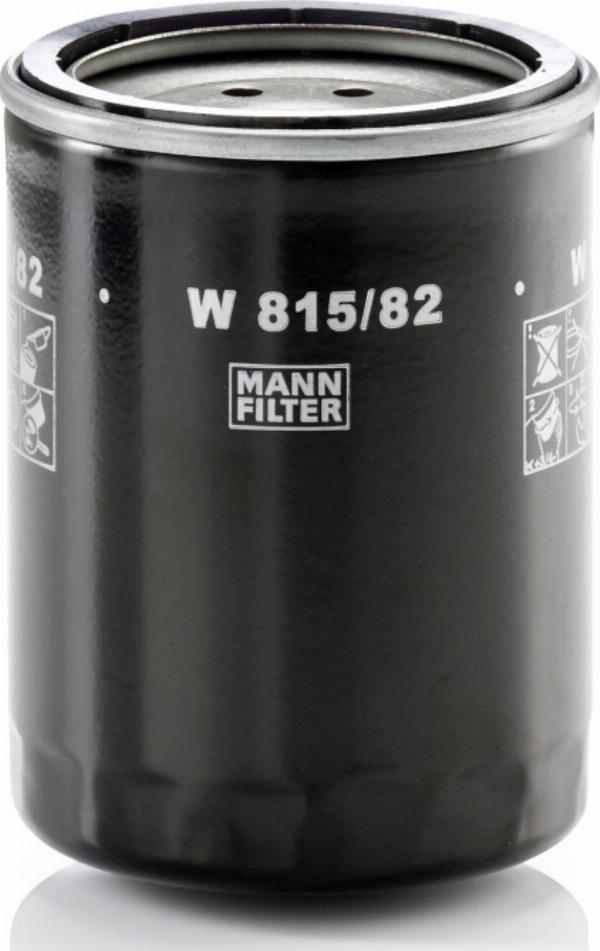 Mann-Filter W 815/82 - Filtro olio www.autoricambi360.it