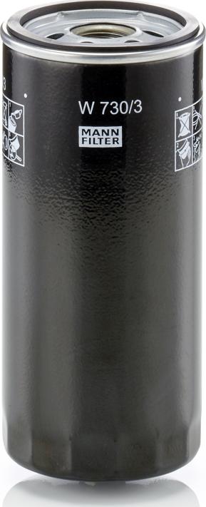Mann-Filter W 730/3 - Filtro olio www.autoricambi360.it