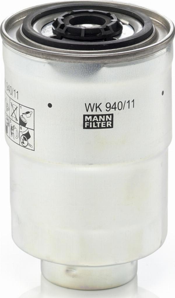 Mann-Filter WK 940/11 x - Filtro carburante www.autoricambi360.it