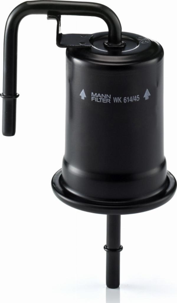 Mann-Filter WK 614/45 - Filtro carburante www.autoricambi360.it