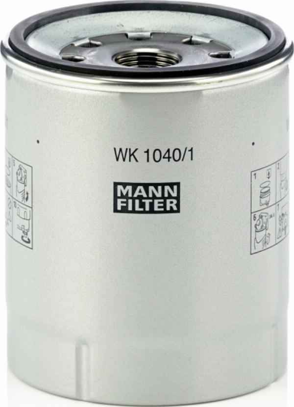 Mann-Filter WK 1040/1 x - Filtro carburante www.autoricambi360.it
