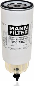Mann-Filter WK 10 002 - Filtro carburante www.autoricambi360.it