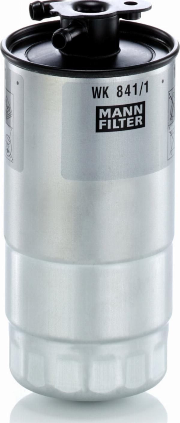 Mann-Filter WK 841/1 - Filtro carburante www.autoricambi360.it